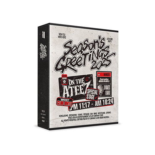 ATEEZ - 2025 Season's Greetings [ROCK WILL NEVER DIE!]