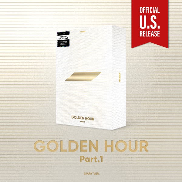 ATEEZ - GOLDEN HOUR : Part.1 [10th Mini Album - POP-UP Exclusive Ver.]