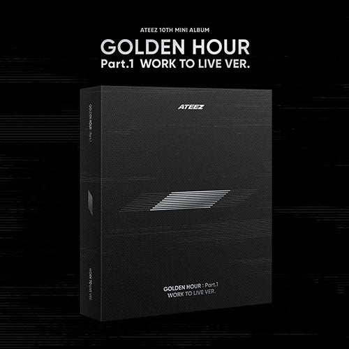 ATEEZ - GOLDEN HOUR : Part.1 [10th Mini Album - WORK TO LIVE Ver.]