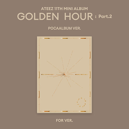 ATEEZ - GOLDEN HOUR : Part.2 [11th Mini Album - POCA Ver.]
