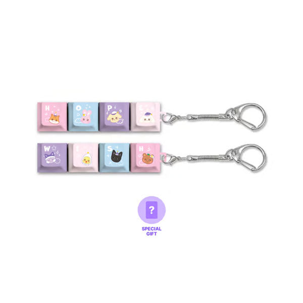 [PRE-ORDER] ATEEZ - Keycap Keyring [ANITEEZ IN DREAMLAND Official MD]