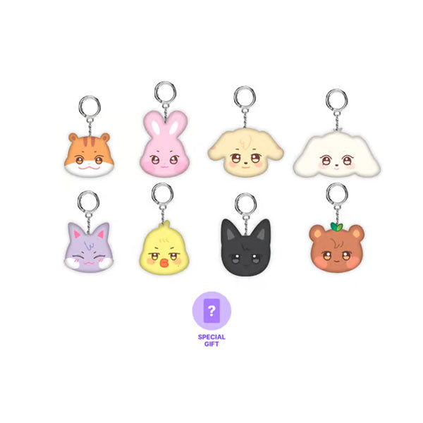 [PRE-ORDER] ATEEZ - Mini Face Keyring [ANITEEZ IN DREAMLAND Official MD]