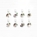 ATEEZ - Random Acrylic Keyring [GOLDEN HOUR : Part.1 Official MD]