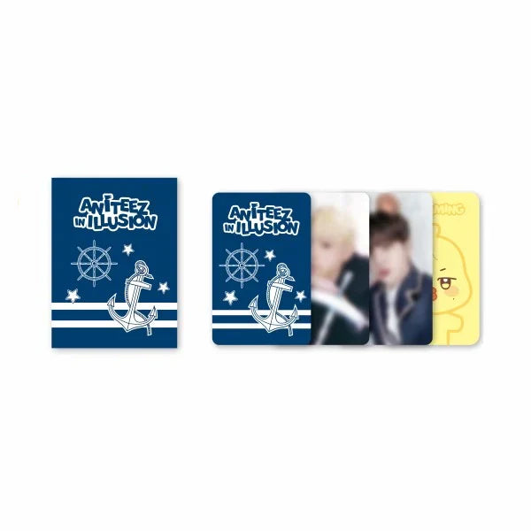 ATEEZ - Random Trading Card Set [ANITEEZ IN ILLUSION Official MD]