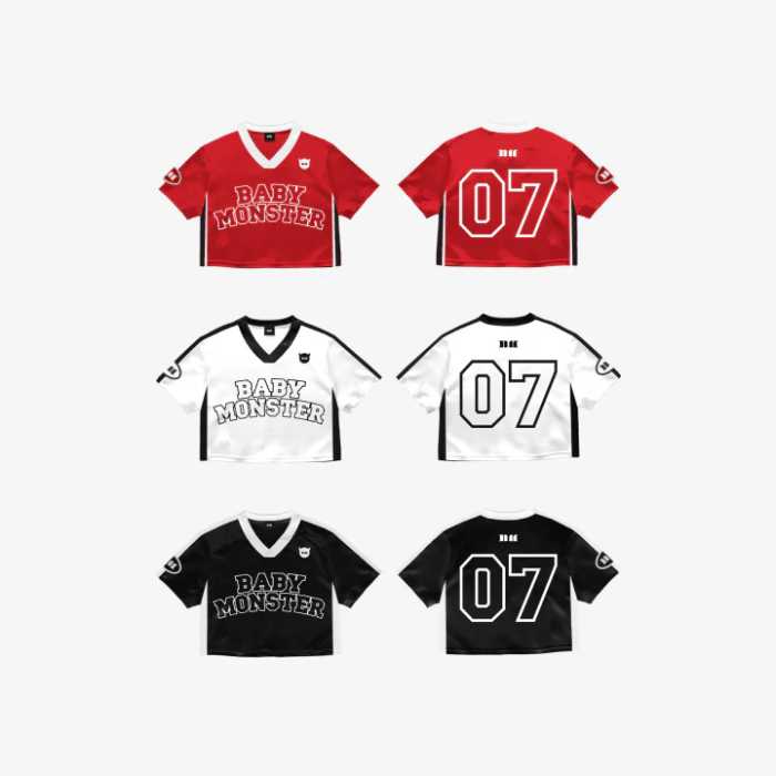 BABYMONSTER - Crop Jersey [1st Full Album 'DRIP' Official MD]