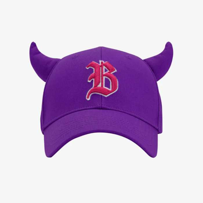 BABYMONSTER - Purple Horn Ball Cap [1st Full Album 'DRIP' Official MD]