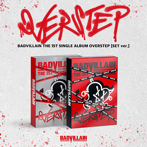 BADVILLAIN - OVERSTEP [1st Single Album]