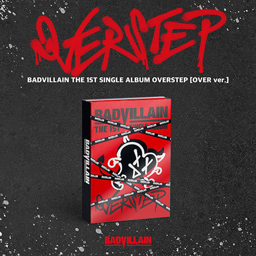 BADVILLAIN - OVERSTEP [1st Single Album]