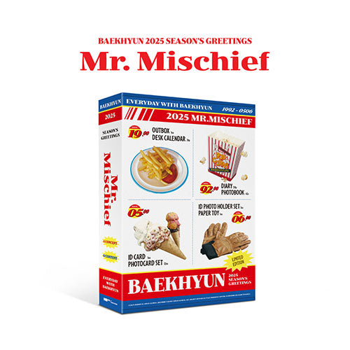 BAEKHYUN - 2025 Season's Greetings [Mr. Mischief]