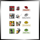 BANG&JUNG&YOO&MOON - Carrier Sticker Pack [2024 The Last Fan-Con 'CURTAIN CALL' Official MD]