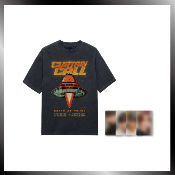 BANG&JUNG&YOO&MOON - T-Shirt [2024 The Last Fan-Con 'CURTAIN CALL' Official MD]