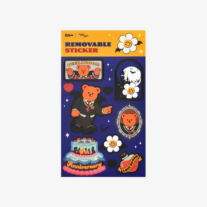 ENHYPEN - Removable Deco Sticker [ENHYPEN x Wiggle Wiggle Official MD]
