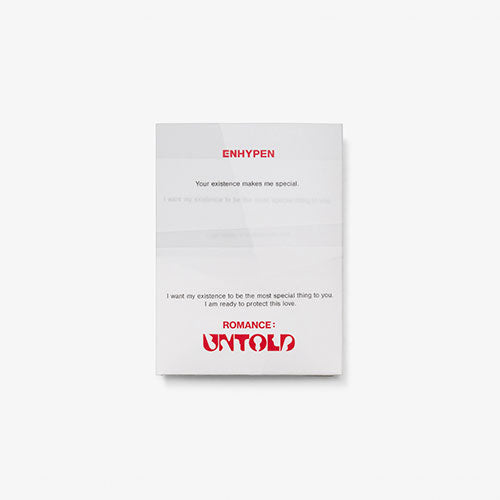 ENHYPEN - ROMANCE : UNTOLD [2nd Album - Weverse Ver.]