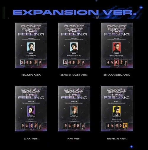 EXO - DON'T FIGHT THE FEELING [Special Album - Expansion Ver.]