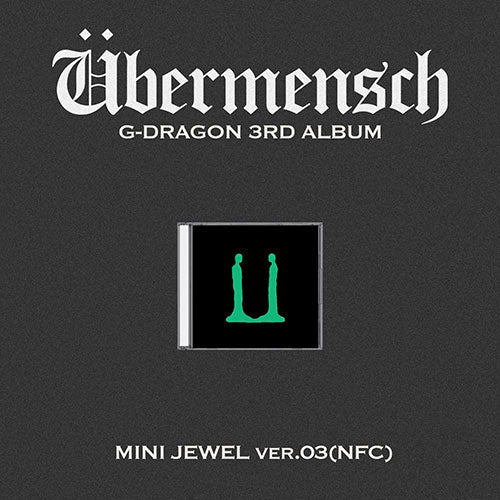 G-DRAGON - Übermensch [3rd Album - Mini Jewel Case Ver.]