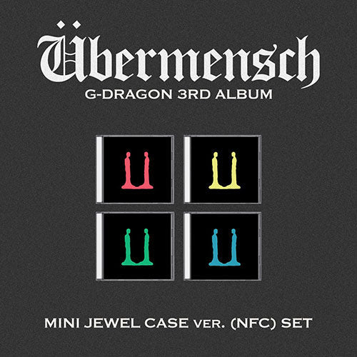 G-DRAGON - Übermensch [3rd Album - Mini Jewel Case Ver.]