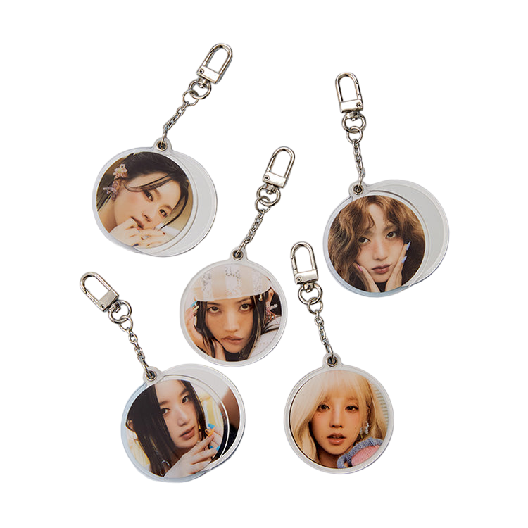 (G)I-DLE - Acrylic Mirror Keyring [KLAXON POP-UP Official MD]