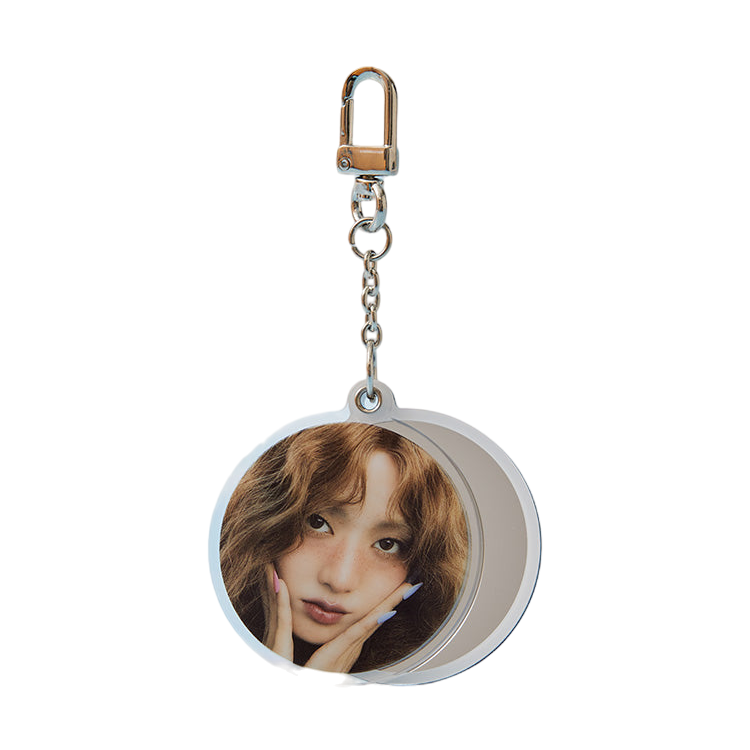 (G)I-DLE - Acrylic Mirror Keyring [KLAXON POP-UP Official MD]