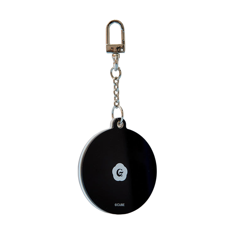 (G)I-DLE - Acrylic Mirror Keyring [KLAXON POP-UP Official MD]