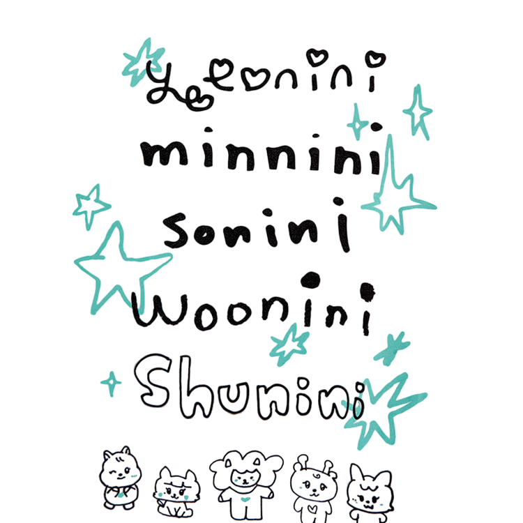 (G)I-DLE - Minini T-Shirt [KLAXON POP-UP Official MD]