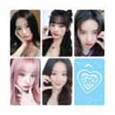 (G)I-DLE - Random Photocard Set [KLAXON POP-UP Official MD]
