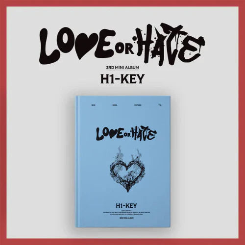 H1-KEY - LOVE or HATE [3rd Mini Album]