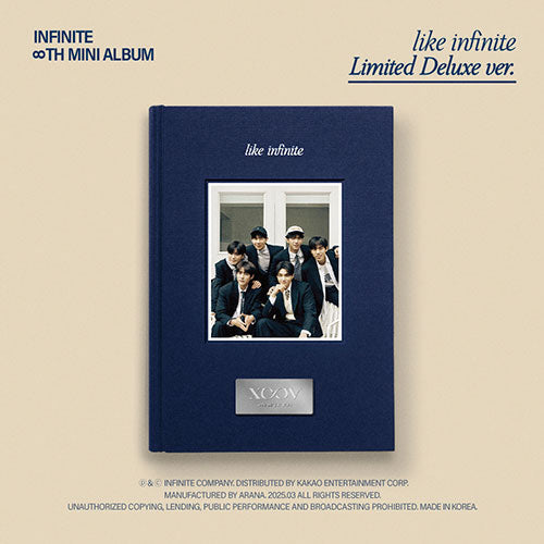 [PRE-ORDER] Like INFINITE [8th Mini Album - Limited Deluxe Ver.]