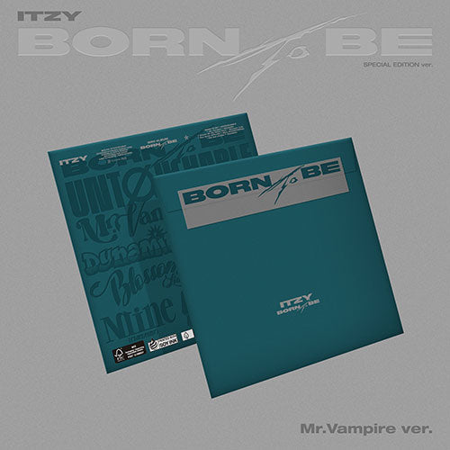 ITZY - BORN TO BE [2nd Album - Mr. Vampire Ver.]