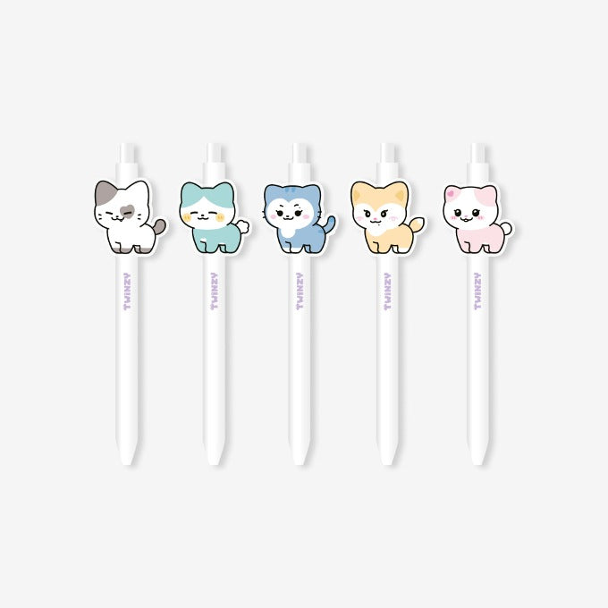 ITZY - TWINZY Gel Pen [The 3rd Fan Meeting 'MIDZY's Cells' POP-UP Store Official MD]
