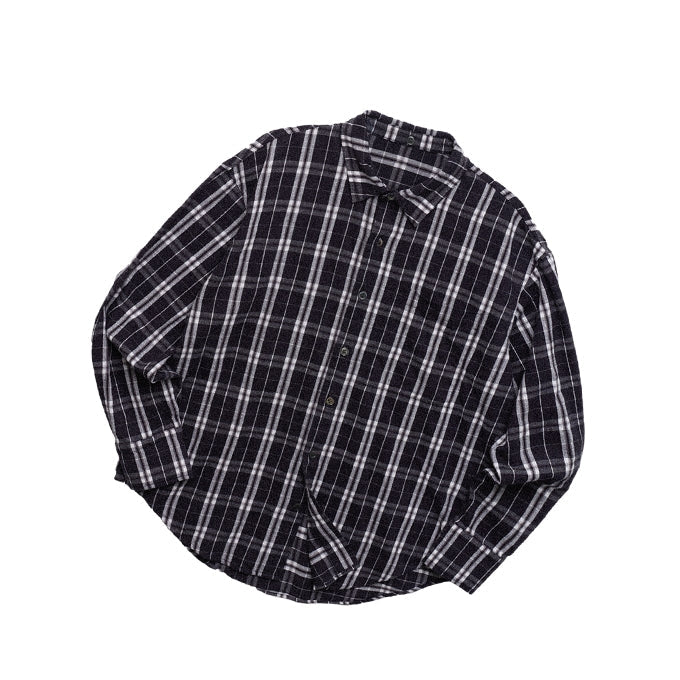 IU - Overfit Check Shirt ['THE WINNING' 2024 HEREH World Tour Concert Encore Official MD]
