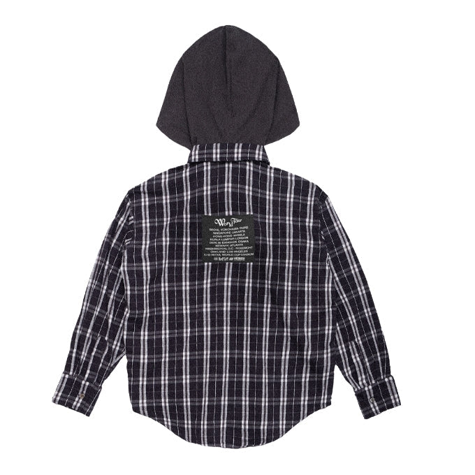 IU - Overfit Check Shirt ['THE WINNING' 2024 HEREH World Tour Concert Encore Official MD]