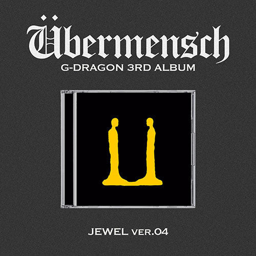G-DRAGON 3RD ALBUM [ Übermensch ] JEWEL CASE VER.