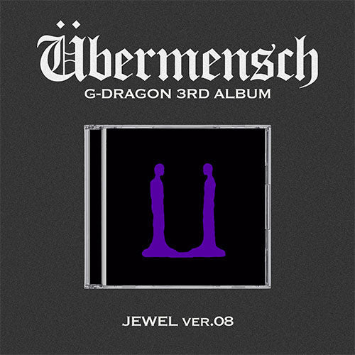 G-DRAGON 3RD ALBUM [ Übermensch ] JEWEL CASE VER.