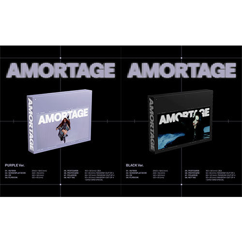 JISOO - AMORTAGE [1st Mini Album - Exclusive Ver.]