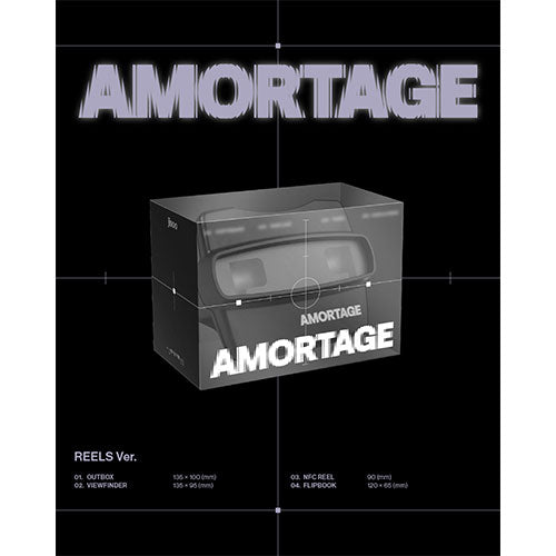 JISOO - AMORTAGE [1st Mini Album - REELS Ver.]