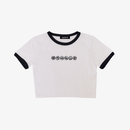 KATSEYE - S/S Cropped Ringer T-Shirt [Official MD]