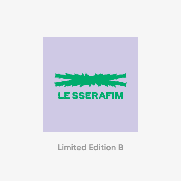 LE SSERAFIM - CRAZY [3rd JP Single Album - Limited Edition B]