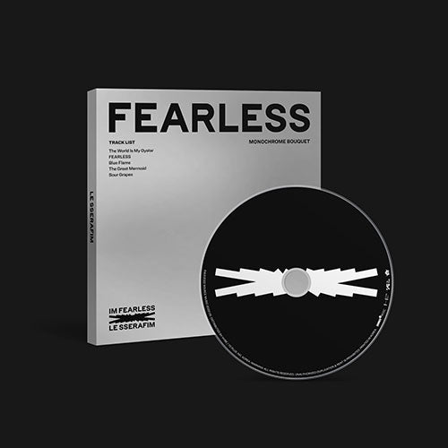 LE SSERAFIM - FEARLESS [1st Mini Album - Monochrome Bouquet Ver.]