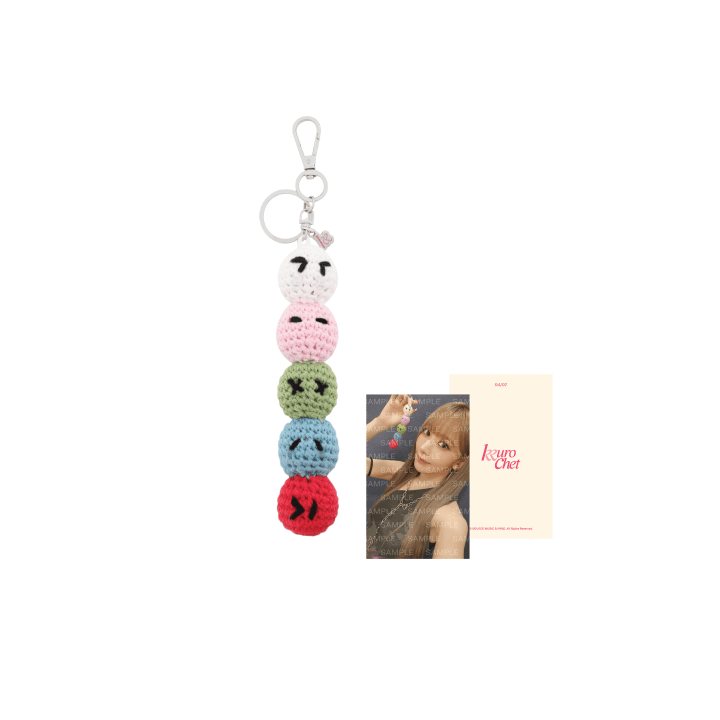 [PRE-ORDER] LE SSERAFIM - LSF Keyring [KKUROCHET by SAKURA Official MD]