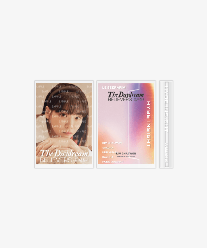 LE SSERAFIM - Photocard Set [The Daydream BELIEVERS]