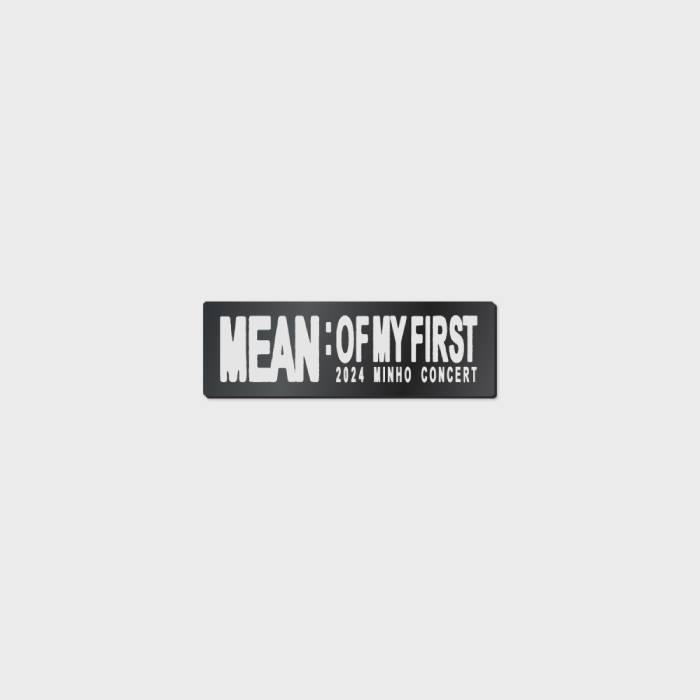 MINHO - Badge (Logo Ver.) [2024 MINHO CONCERT 'MEAN: of my first' Official MD]
