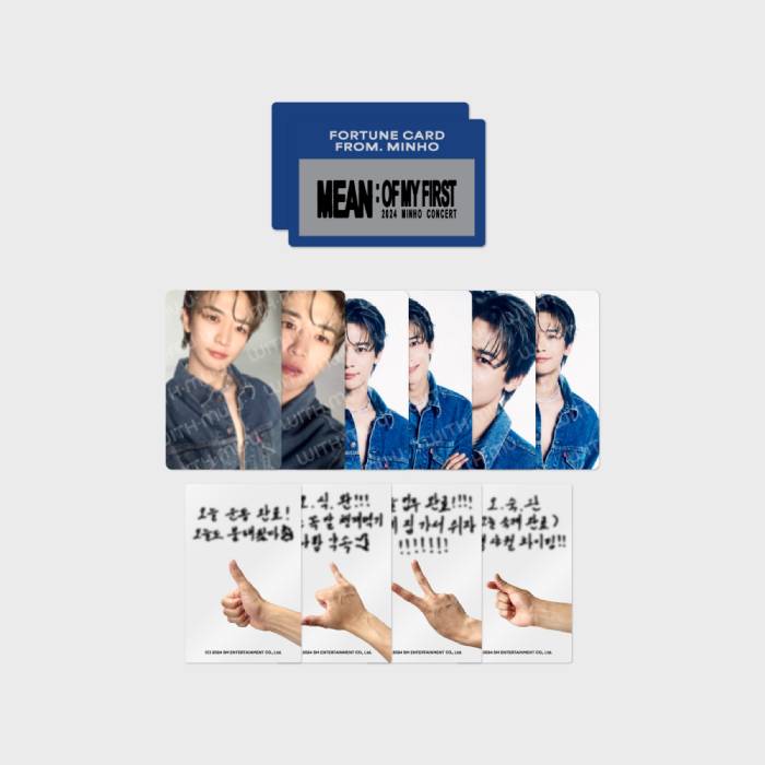 MINHO - Fortune Scratch Set [2024 MINHO CONCERT 'MEAN: of my first' Official MD]