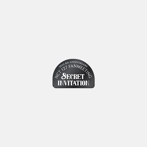 NCT 127 - Badge [2024 8th Anniversary Fanmeeting '8ECRET INVITATION' Official MD]