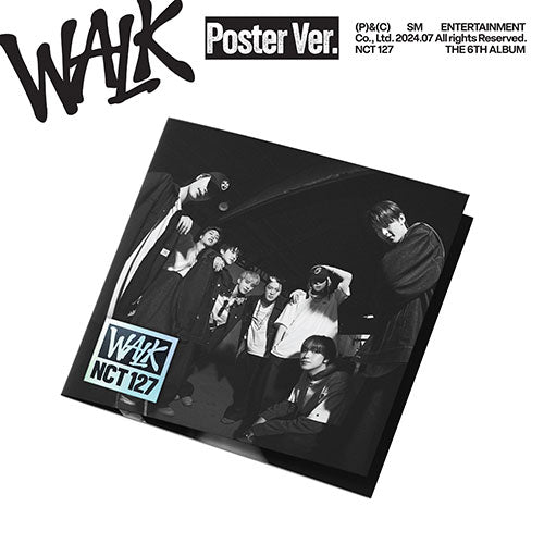 NCT 127 - WALK [6th Album - Poster Ver.]