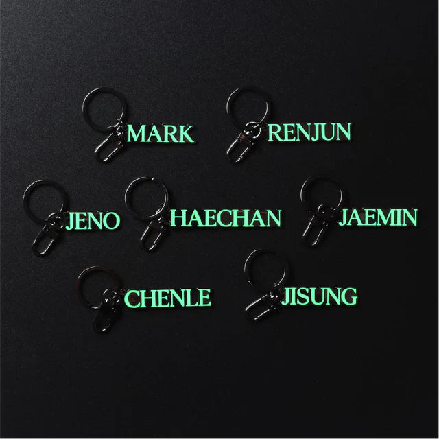 NCT DREAM - Night Glow Name Key Ring [NCT DREAM TOUR ¡®THE DREAM SHOW 2 : In YOUR DREAM¡¯]