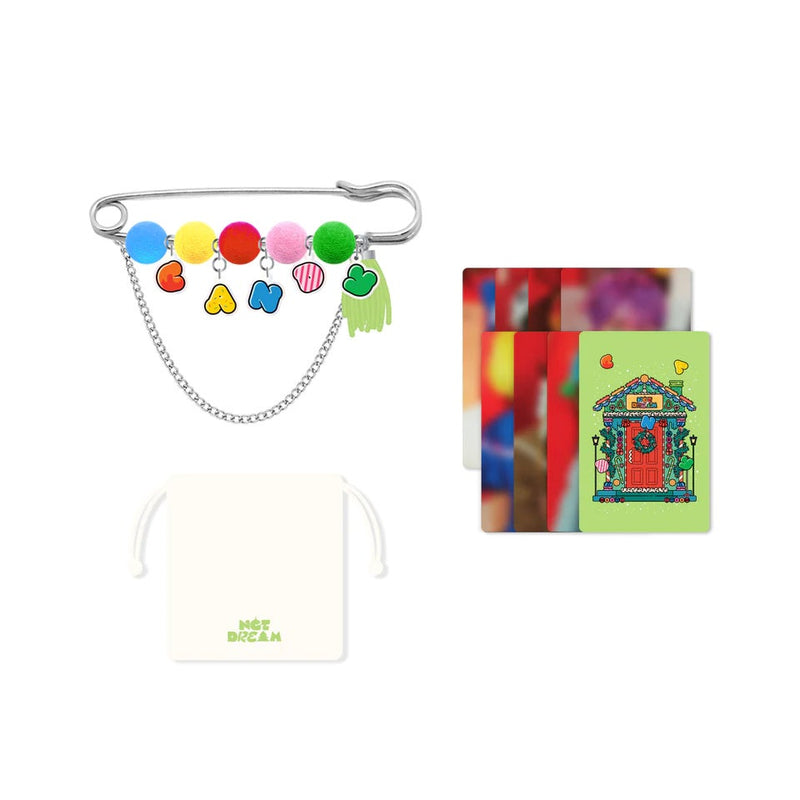 NCT DREAM - Pompom Metal Broach [Candy Winter Special Mini]