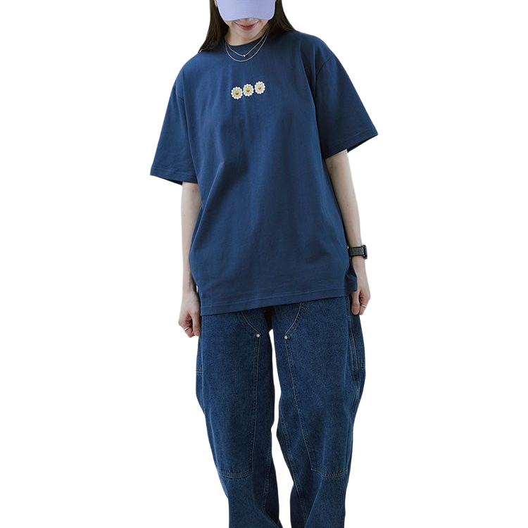 NewJeans - T-Shirt (Navy) [NJ x MURAKAMI]