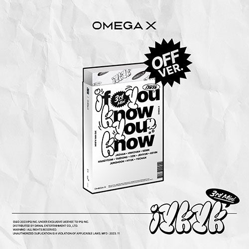 OMEGA X - iykyk [3rd Mini Album]