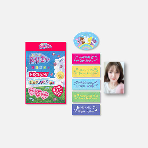 Red Velvet - Removable Sticker Set [2024 Fancon Tour 'HAPPINESS : My Dear, ReVe1uv' Official MD]