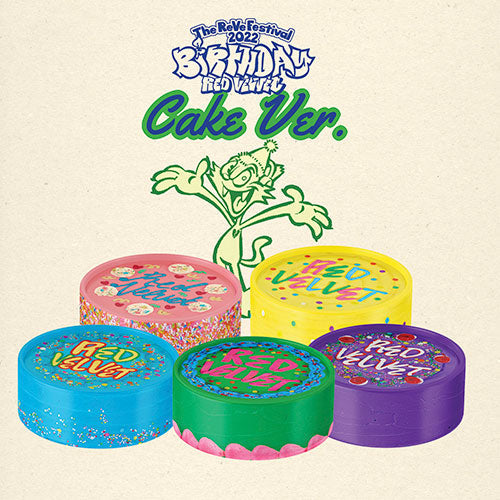 Red Velvet - 'The ReVe Festival 2022 - Birthday' [10th Mini Album - Cake Ver.]